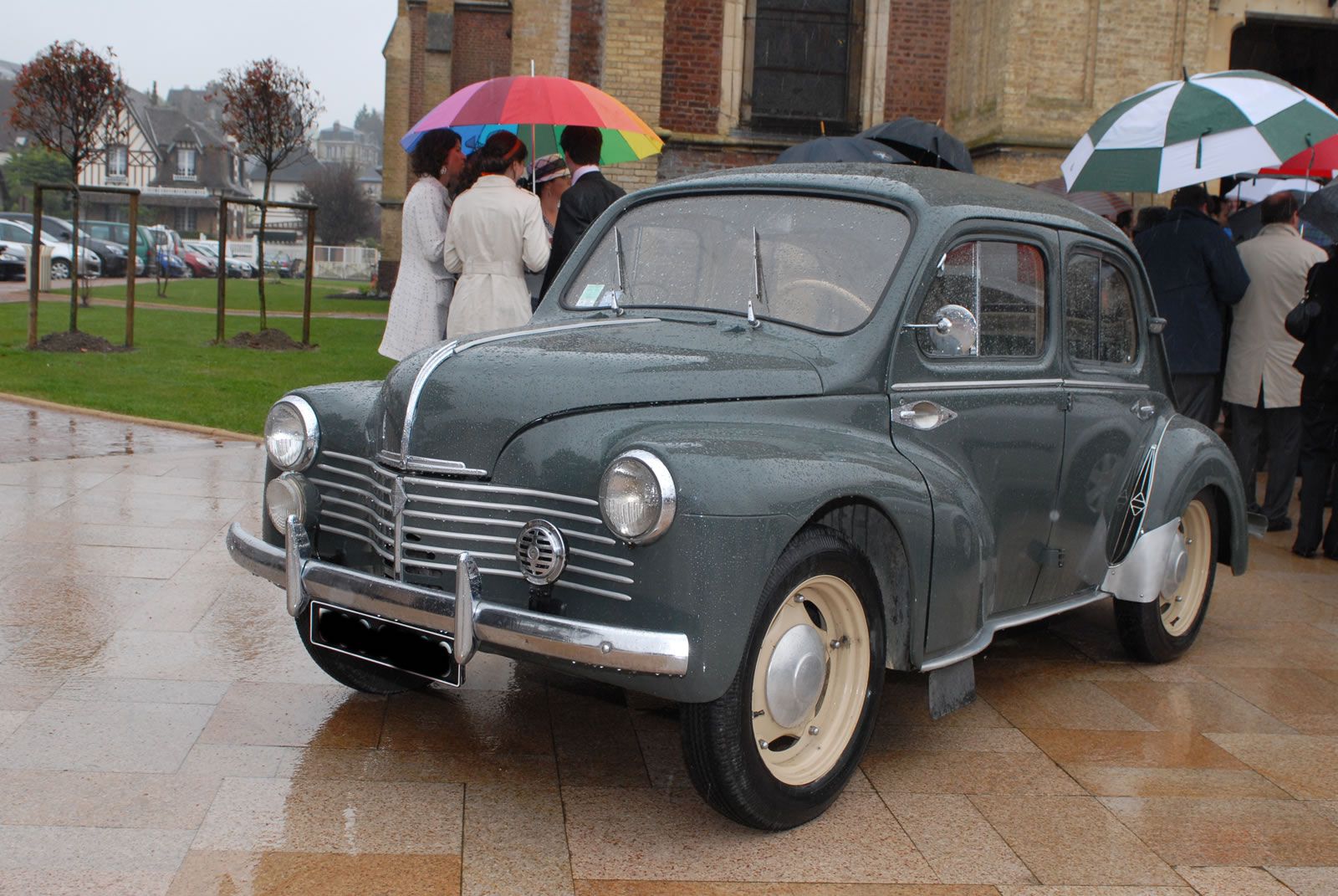 REF REN.03 PIECE DETACHEE IMMATRICULATION /"206 C 75 /" 4 CV RENAULT NOREV