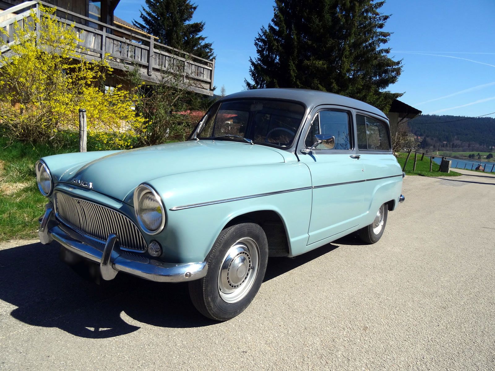 Simca aronde 1956 cadillac