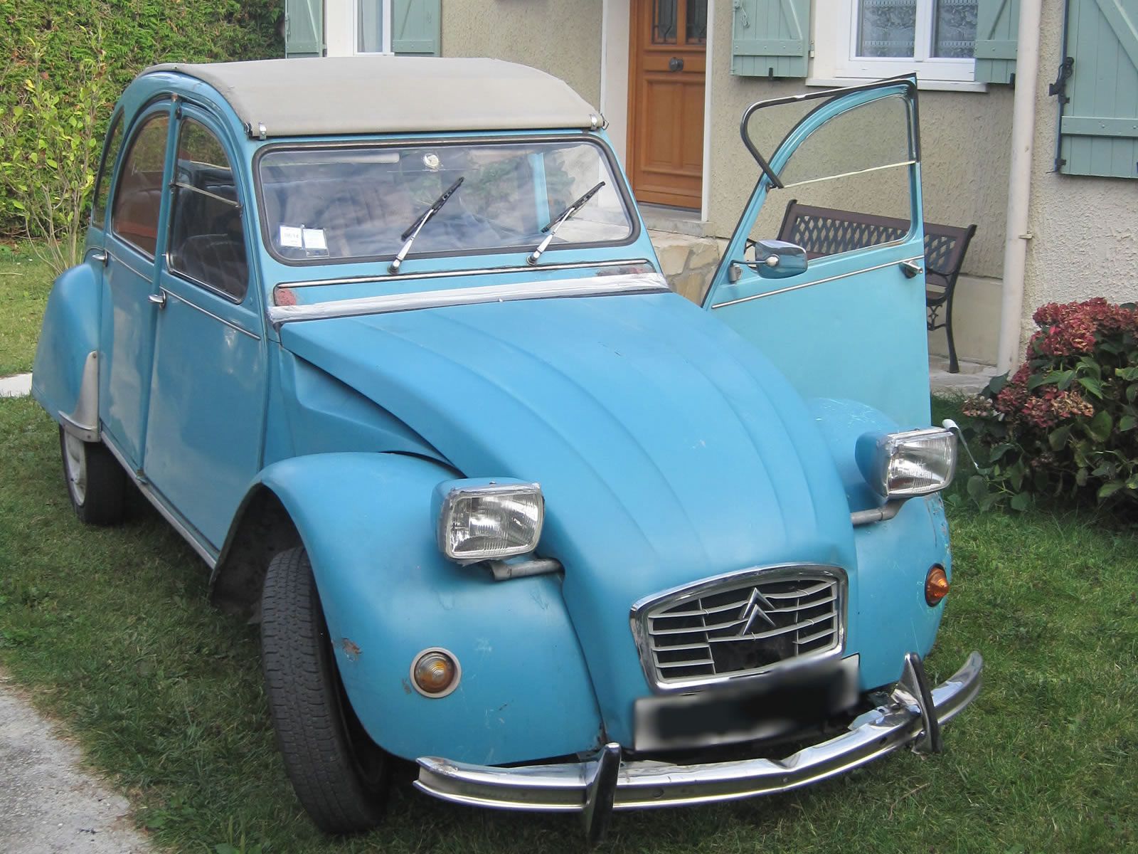 Citroen 2cv подвеска