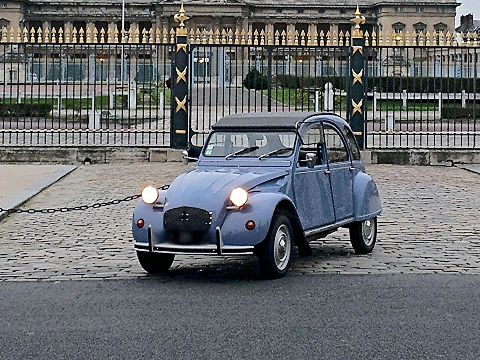 Citroen 2cv подвеска