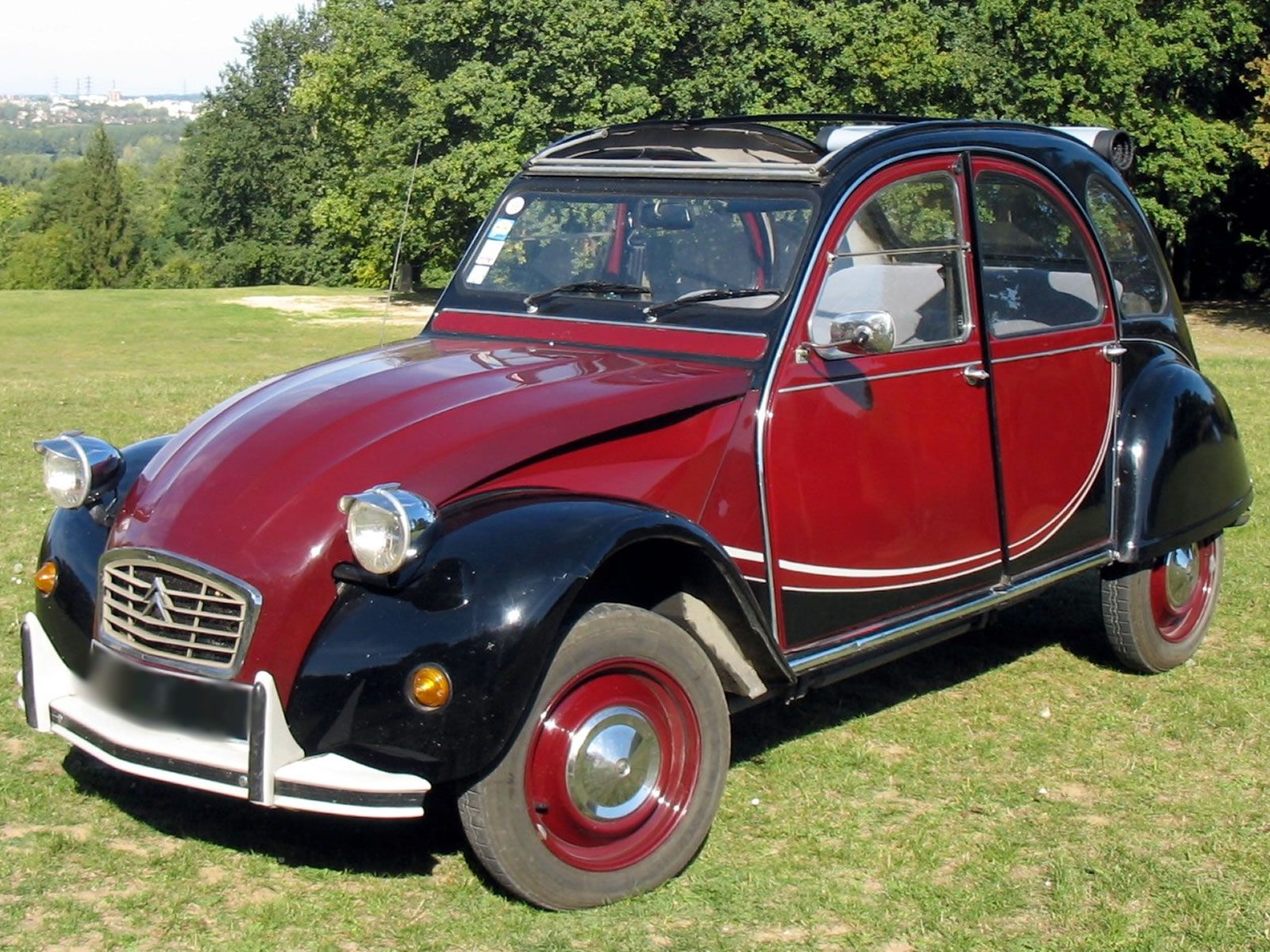 2cv charleston rouge