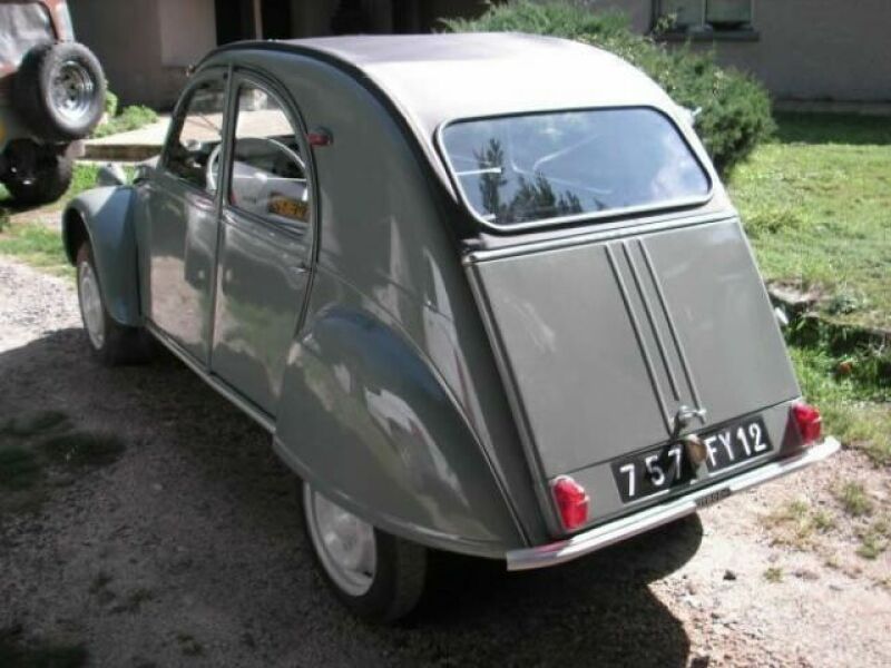 citroen 2cv de 1961