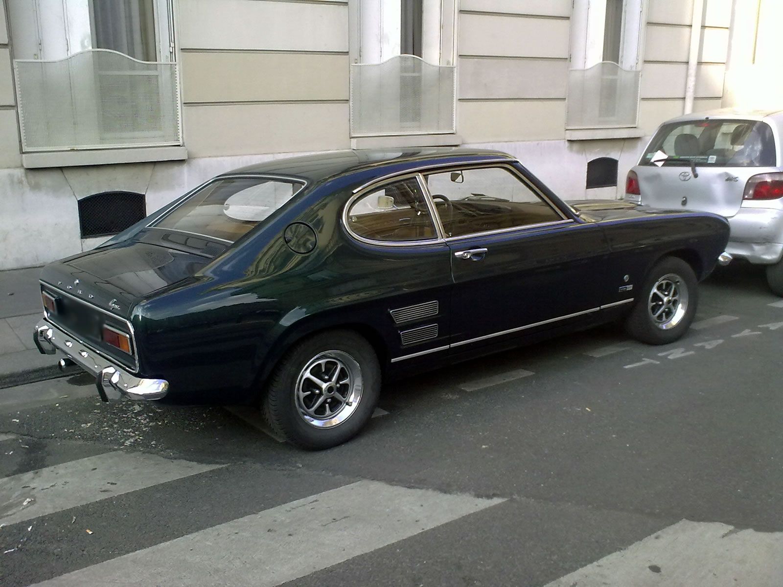 Voiture de collection ford capri