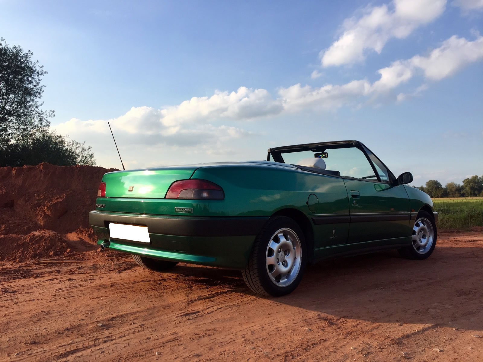 Peugeot 306 спойлер