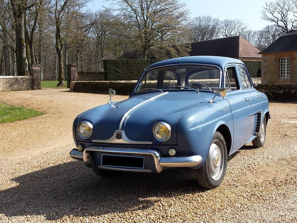 Location RENAULT Dauphine de 1960 pour mariage Orne