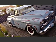 Louer une CHEVROLET Pick Up Rats Style de de 1958 (Photo 1)