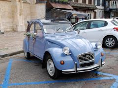 CITRO&Euml;N 2CV 6 de 1981 en location pour mariage dans la Manche