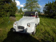 CITRO&Euml;N 2CV AZAM de 1966 en location pour mariage dans le Gers
