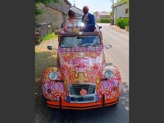 CITRO&Euml;N 2CV de 1978 en location pour mariage dans l'Aube
