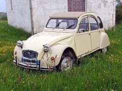 CITRO&Euml;N 2CV de 1984 en location pour mariage dans les Vosges