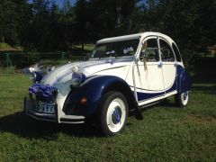 CITRO&Euml;N 2CV de 1985 en location pour mariage dans la Haute-Loire