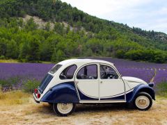 CITRO&Euml;N 2CV de 1985 en location pour mariage dans la Haute-Loire