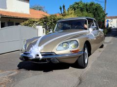 CITROEN D Super de 1972 en location pour mariage dans le Maine-et-Loire