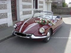 Louer une CITROËN DS 19 cabriolet de de 1963 (Photo 1)