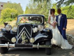 CITRO&Euml;N Traction 11 B de 1953 en location pour mariage en Ille-et-Vilaine