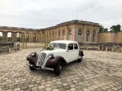 CITRO&Euml;N Traction 11 B de 1954 en location pour mariage dans l'Eure