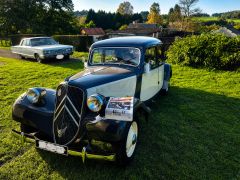 CITROEN Traction 11 BL de 1956 en location pour mariage en Creuse