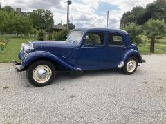CITRO&Euml;N Traction de 1954 en location pour mariage dans les C�tes-d'Armor