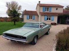 DODGE Charger de 1968 en location pour mariage dans la Vienne
