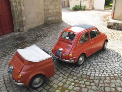Louer une FIAT 500 avec remorque de de 1970 (Photo 3)