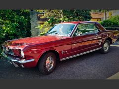 FORD Mustang de 1966 en location pour mariage en Haute-Savoie
