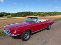FORD Mustang de 1967 en location pour mariage dans le Gard
