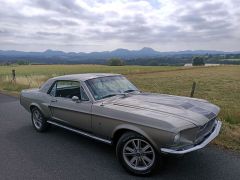 FORD Mustang de 1968 en location pour mariage dans l'Allier