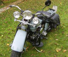 Louer une HARLEY DAVIDSON WLA 1944 Civil de de 1944 (Photo 4)