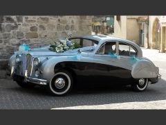 JAGUAR Mark 9 de 1960 en location pour mariage dans le Vaucluse