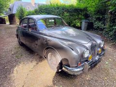 JAGUAR MK2 3.8 de 1965 en location pour mariage dans l'Eure-et-Loir