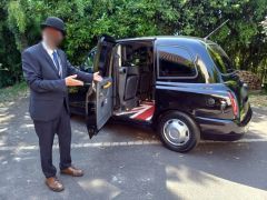 LONDON TAXI COMPANY TX4 de 2000 en location pour mariage dans les Pyr�n�es-Atlantiques