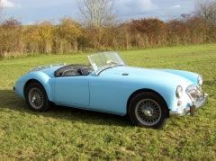 Louer une MG A ROADSTER de de 1961 (Photo 2)