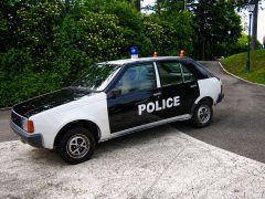 RENAULT 14 Police Pie de 1974 en location pour mariage � Paris