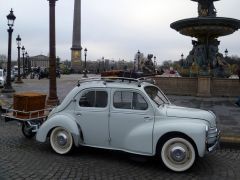 RENAULT 4CV de 1958 en location pour mariage dans le Calvados