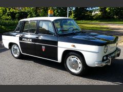 RENAULT 8 Police Pie de 1964 en location pour mariage dans les Hauts-de-Seine