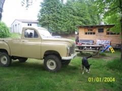 Louer une RENAULT Colorale 4x4 Pick-Up de de 1954 (Photo 3)