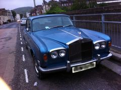 ROLLS ROYCE Silver Shadow de 1976 en location pour mariage en C�te-d'Or