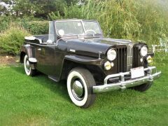 Louer une WYLLIS Overland Jeepster V2 de de 1948 (Photo 1)